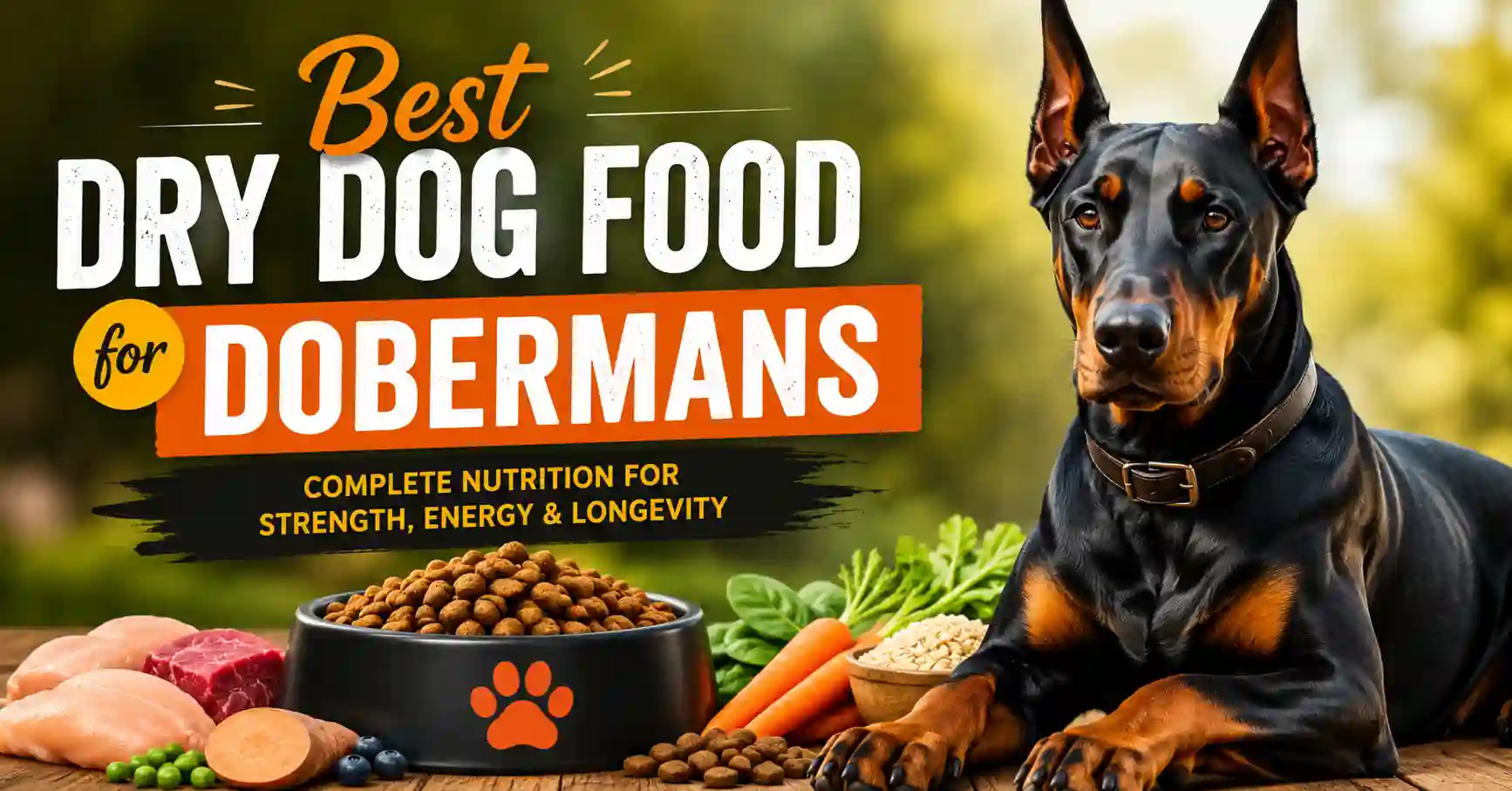 Best Dry Dog Food for Dobermans