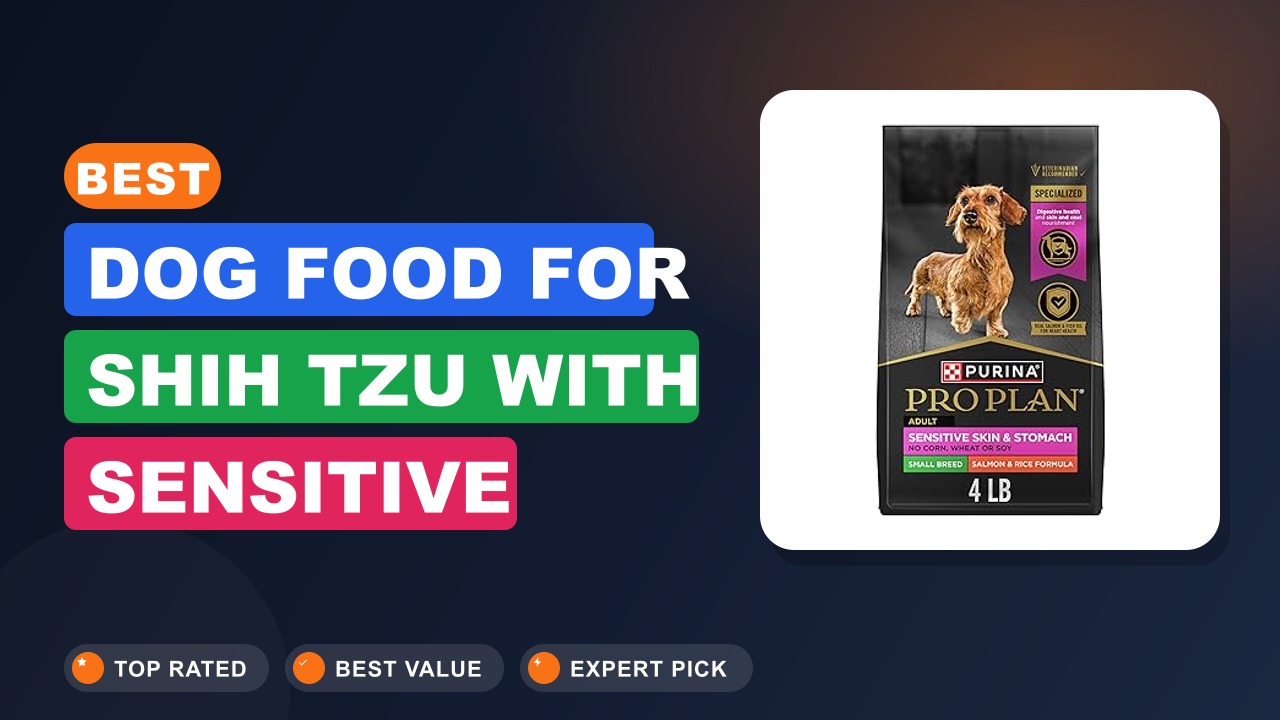 Best Dog Food for Shih Tzu with Sensitive Stomach