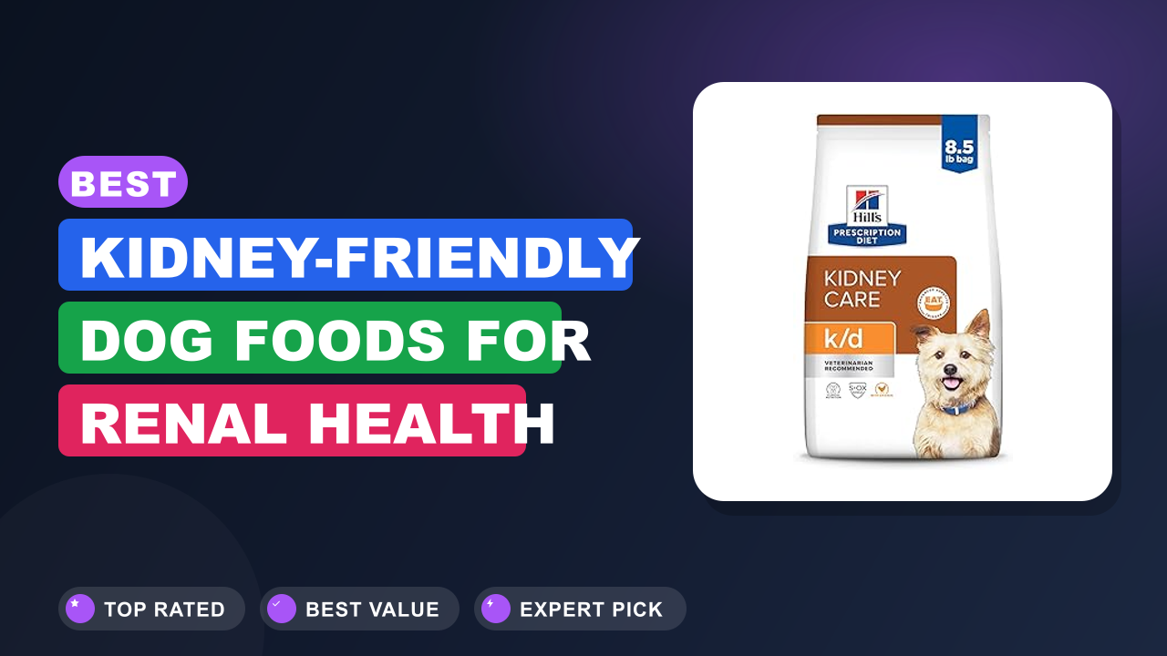 Best Kidney-Friendly Dog Foods for Renal Health