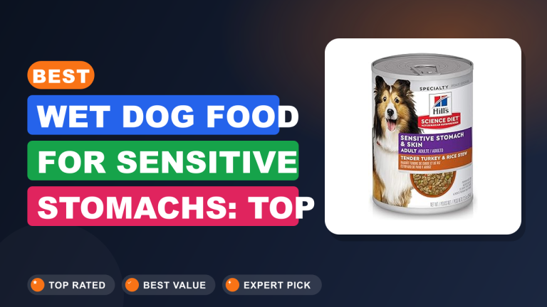 Best Wet Dog Food for Sensitive Stomachs: Top Picks