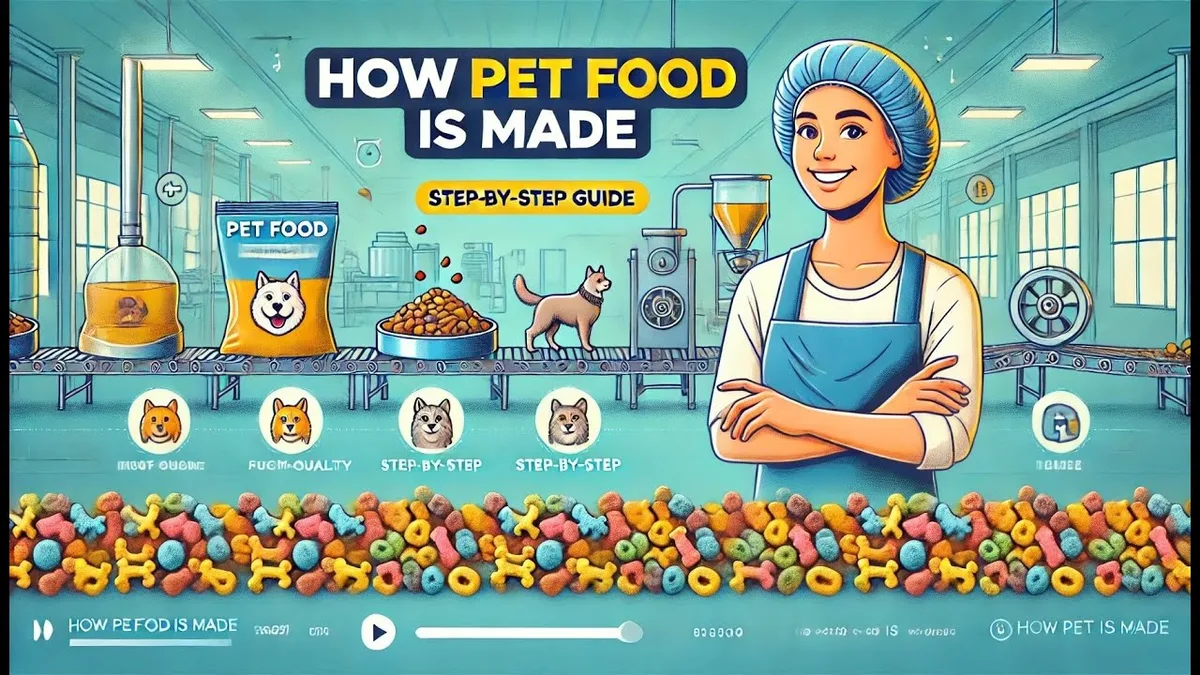 dry dog food manufacturing process