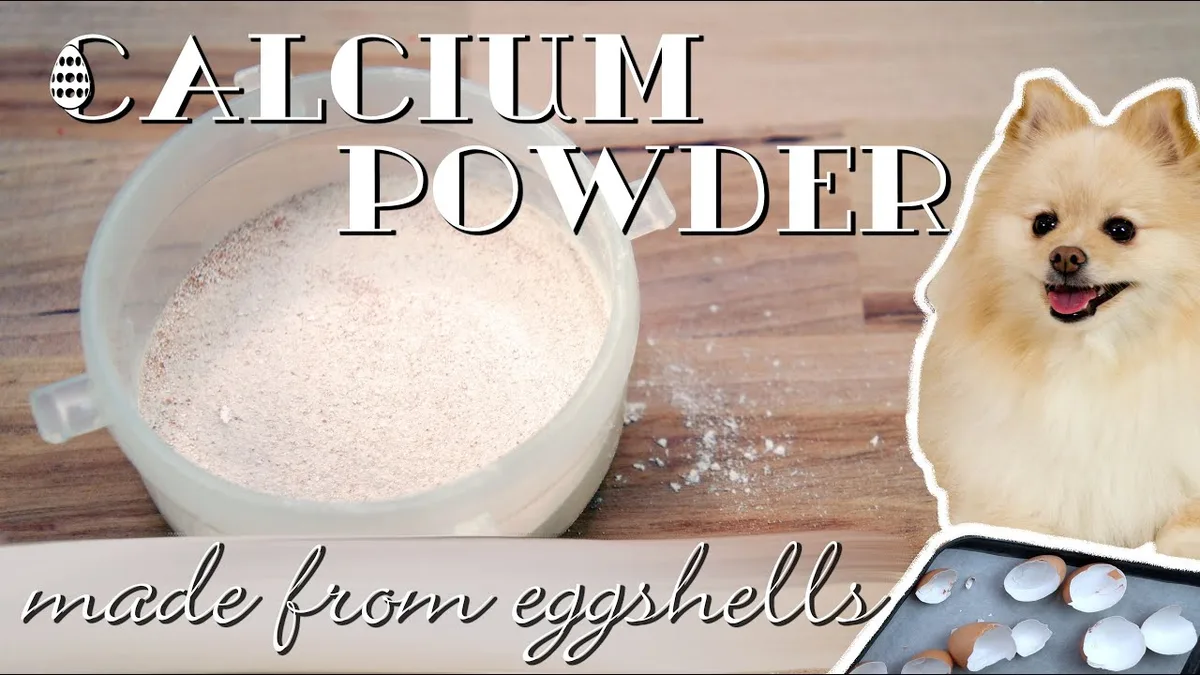 eggshell powder calcium supplement