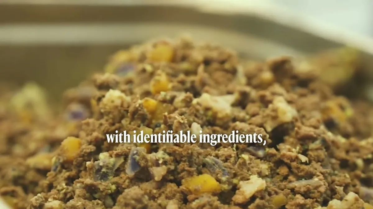 Fresh dog food ingredients