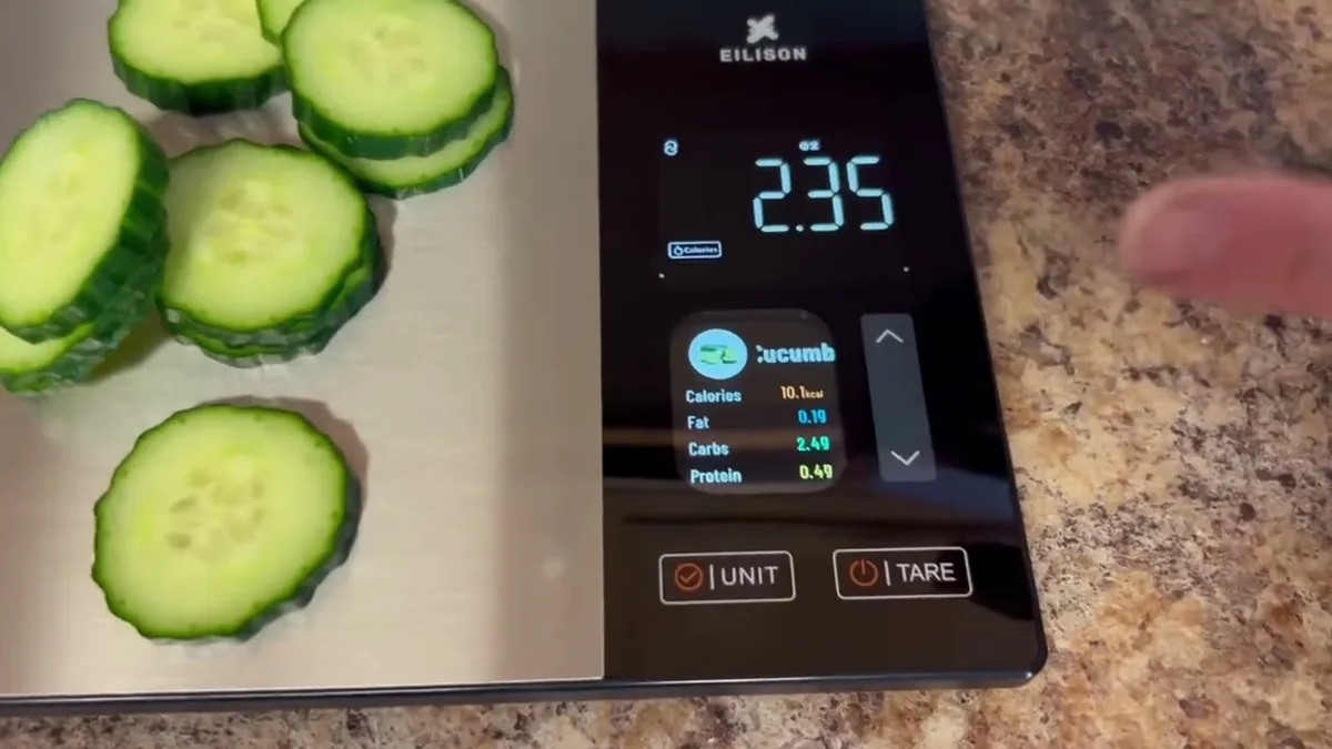 portion control feeding dog food scale