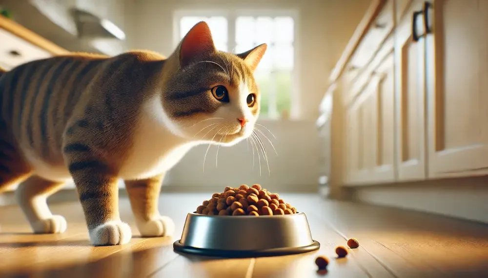 can dog food make cats sick